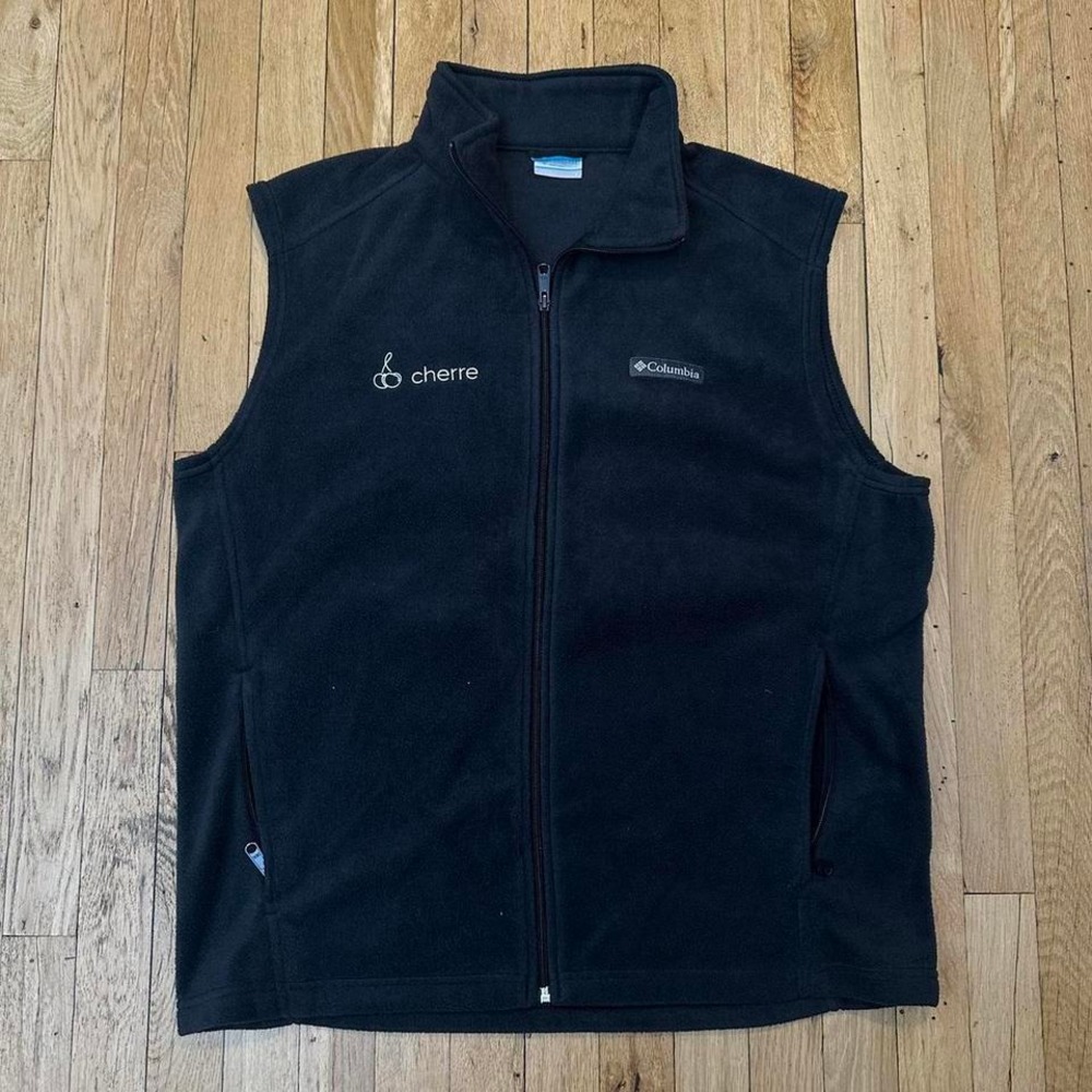 Black Columbia fleece‎ vest